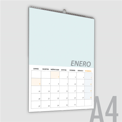 Calendario Pared din-A4